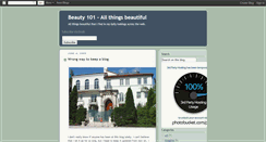 Desktop Screenshot of beautyx101.blogspot.com