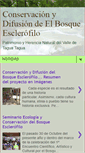 Mobile Screenshot of bosqueesclerofilodetaguatagua.blogspot.com