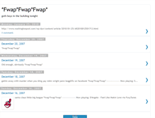 Tablet Screenshot of fwapfwapfwap.blogspot.com