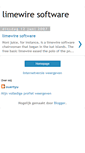 Mobile Screenshot of limewiresoftware.blogspot.com