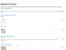 Tablet Screenshot of maskoot-emoce.blogspot.com