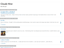 Tablet Screenshot of cloudznine.blogspot.com