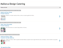 Tablet Screenshot of mallorcadesigncatering.blogspot.com