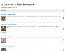 Tablet Screenshot of lacucinadipaolabrunetti.blogspot.com