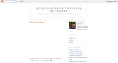 Desktop Screenshot of emmanuelrousselet.blogspot.com