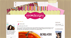 Desktop Screenshot of ninidesigns.blogspot.com