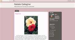 Desktop Screenshot of natalie-gallagher.blogspot.com