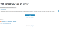 Tablet Screenshot of conspiracy-terror-war.blogspot.com