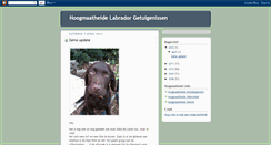 Desktop Screenshot of hoogmaatheidelabradorgetuigenissen.blogspot.com
