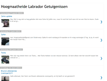 Tablet Screenshot of hoogmaatheidelabradorgetuigenissen.blogspot.com