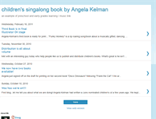 Tablet Screenshot of childrenssingalongbook.blogspot.com