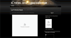 Desktop Screenshot of elfindel2012.blogspot.com
