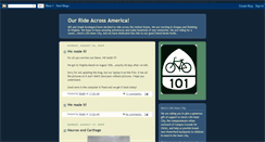 Desktop Screenshot of bikeacrosstheunitedstates.blogspot.com