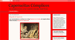 Desktop Screenshot of caperucitascomplices.blogspot.com