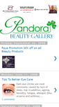 Mobile Screenshot of pandora-beautygallery.blogspot.com