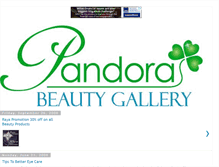 Tablet Screenshot of pandora-beautygallery.blogspot.com
