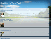 Tablet Screenshot of heartfortheworldweek.blogspot.com