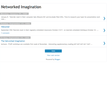 Tablet Screenshot of networkedimagination.blogspot.com