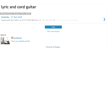 Tablet Screenshot of lyricandcordguitar-mochitsuki.blogspot.com