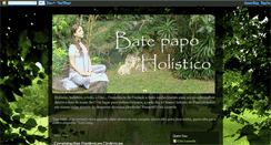 Desktop Screenshot of batepapoholistico.blogspot.com