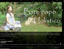 Tablet Screenshot of batepapoholistico.blogspot.com