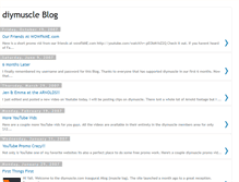 Tablet Screenshot of diymuscle.blogspot.com