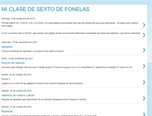 Tablet Screenshot of miclasedesextofonelas.blogspot.com