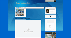 Desktop Screenshot of deportesacuaticosaleja.blogspot.com