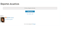 Tablet Screenshot of deportesacuaticosaleja.blogspot.com