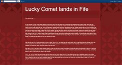 Desktop Screenshot of luckycometlandsinfife.blogspot.com