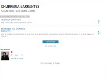 Tablet Screenshot of churreriabarrantes.blogspot.com