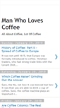 Mobile Screenshot of manlovescoffee.blogspot.com