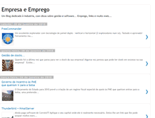 Tablet Screenshot of empresaeemprego.blogspot.com
