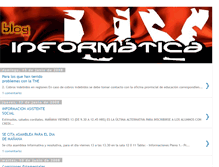 Tablet Screenshot of informaticauvalpo.blogspot.com
