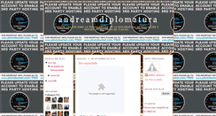 Desktop Screenshot of andreamdiplomatura.blogspot.com