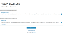 Tablet Screenshot of kissmyblackass.blogspot.com