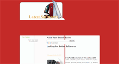 Desktop Screenshot of latestsoftwarez.blogspot.com