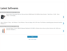 Tablet Screenshot of latestsoftwarez.blogspot.com