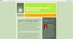 Desktop Screenshot of marketingmemes.blogspot.com