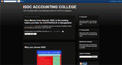 Desktop Screenshot of isdcedu.blogspot.com