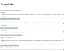 Tablet Screenshot of descontextos.blogspot.com