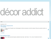 Tablet Screenshot of decoraddict.blogspot.com