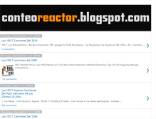 Tablet Screenshot of conteoreactor.blogspot.com
