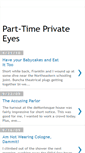 Mobile Screenshot of parttimepis.blogspot.com