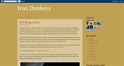 Desktop Screenshot of irondonkeys.blogspot.com