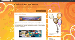 Desktop Screenshot of celebrationsbycandice.blogspot.com