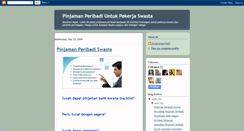 Desktop Screenshot of pinjamanperibadiswasta.blogspot.com