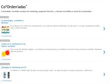 Tablet Screenshot of co-ordenadas.blogspot.com