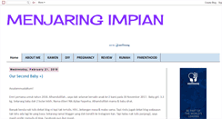 Desktop Screenshot of menjaringimpian.blogspot.com