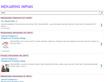 Tablet Screenshot of menjaringimpian.blogspot.com